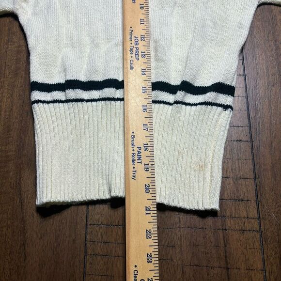 Vintage 80’s Virgin Acrylic‎ Collared Women’s  Sweater Medium - Picture 3 of 6